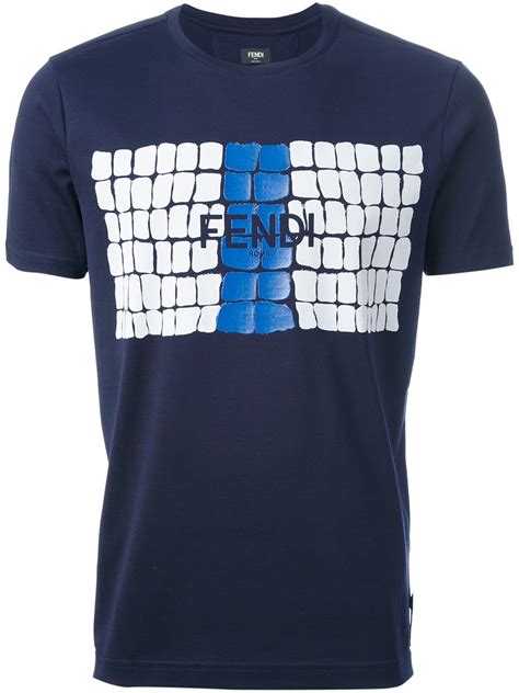 fendi shirt mens cheap|fendi t shirts men's sale.